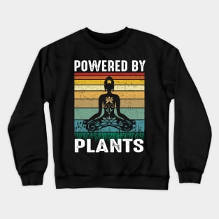 Powered by plants Crewneck Sweatshirt